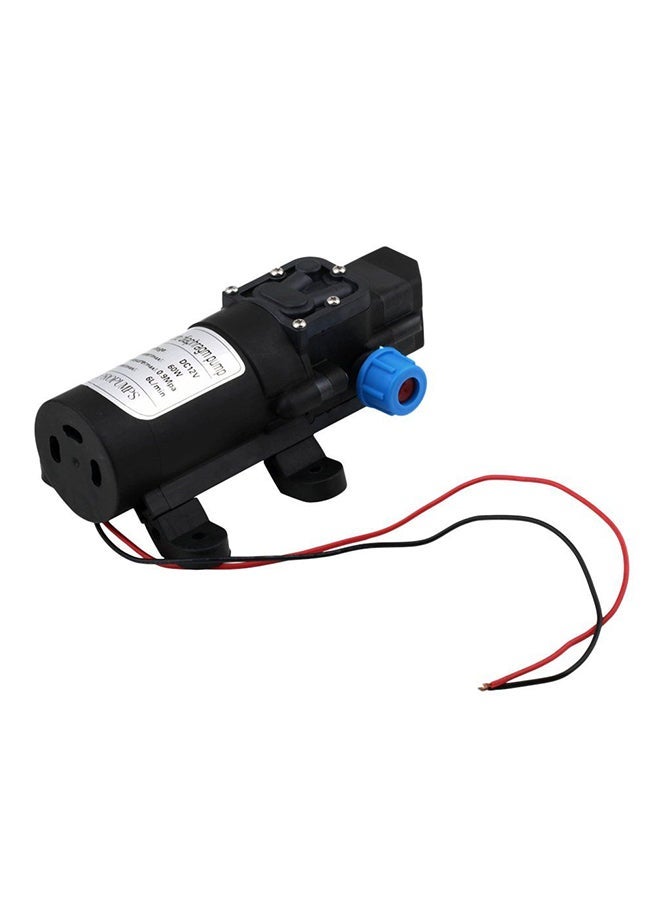 Self-Priming Diaphragm Water Pump Black