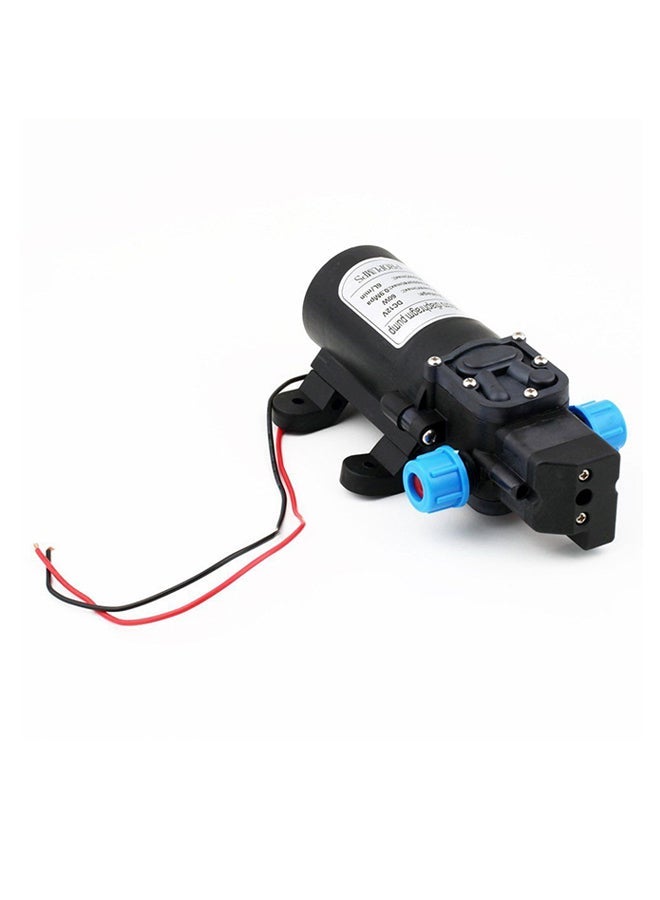 Self-Priming Diaphragm Water Pump Black