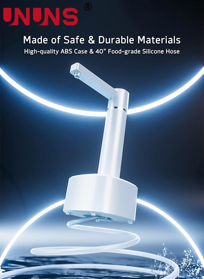 Water Dispenser For 5 Gallon Bottle,Intelligent Desktop Water Bottle Dispenser,Dual-Purpose Automatic Water Pump For Universal Bottle,Water Jug Dispenser Suitable For Home,Office,Outdoor