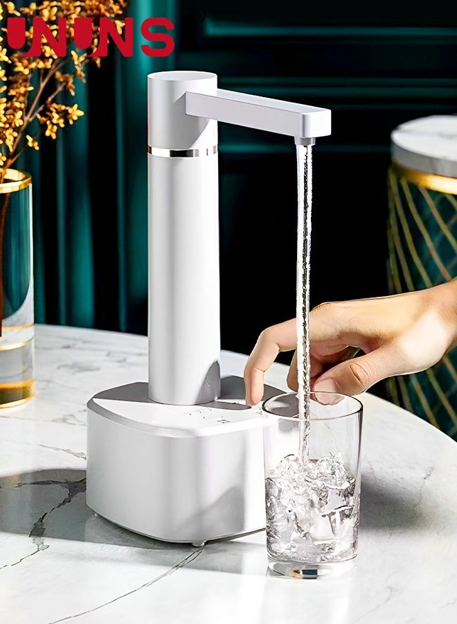 Water Dispenser For 5 Gallon Bottle,Intelligent Desktop Water Bottle Dispenser,Dual-Purpose Automatic Water Pump For Universal Bottle,Water Jug Dispenser Suitable For Home,Office,Outdoor