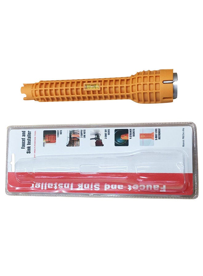 Faucet And Sink Installer Tool Orange 255mm