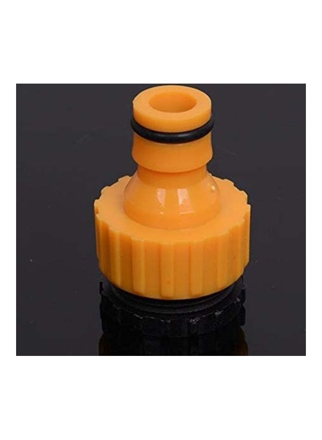3-Piece Hose Pipe Tap Set Yellow/Black