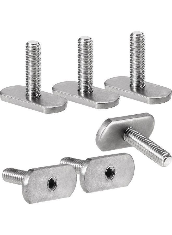 6-Piece Kayak Rails Screw 8x6x1.5cm