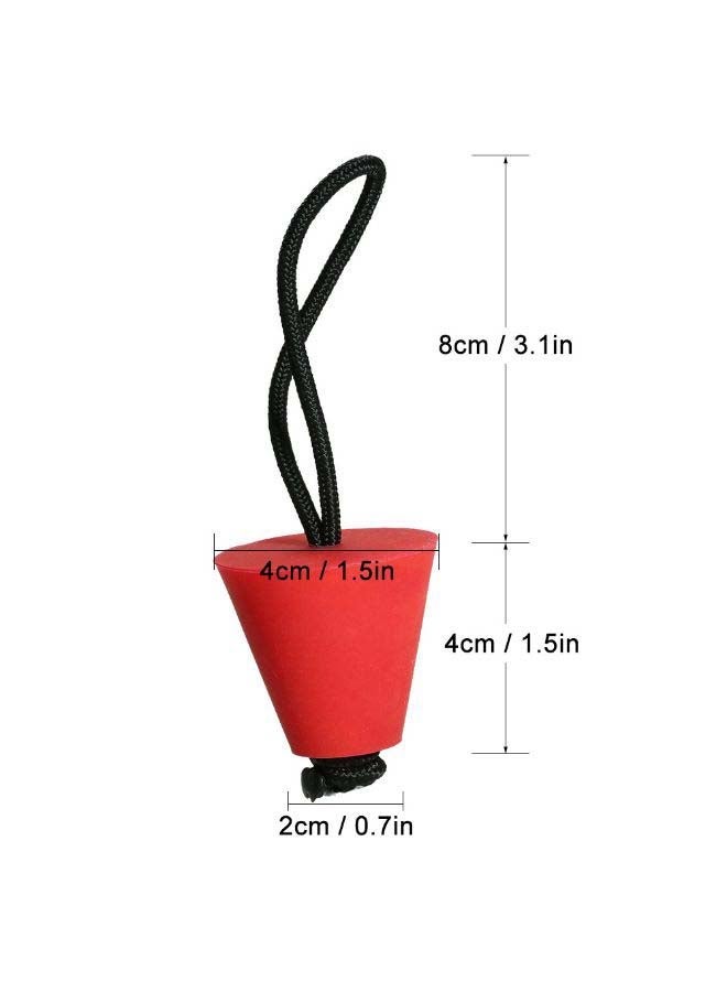 6-Piece Kayak Scupper Plug Kit 14.5x10.0x3.0cm