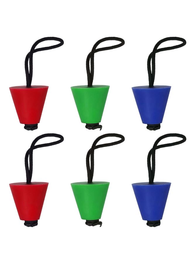 6-Piece Kayak Scupper Plug Kit 14.5x10.0x3.0cm