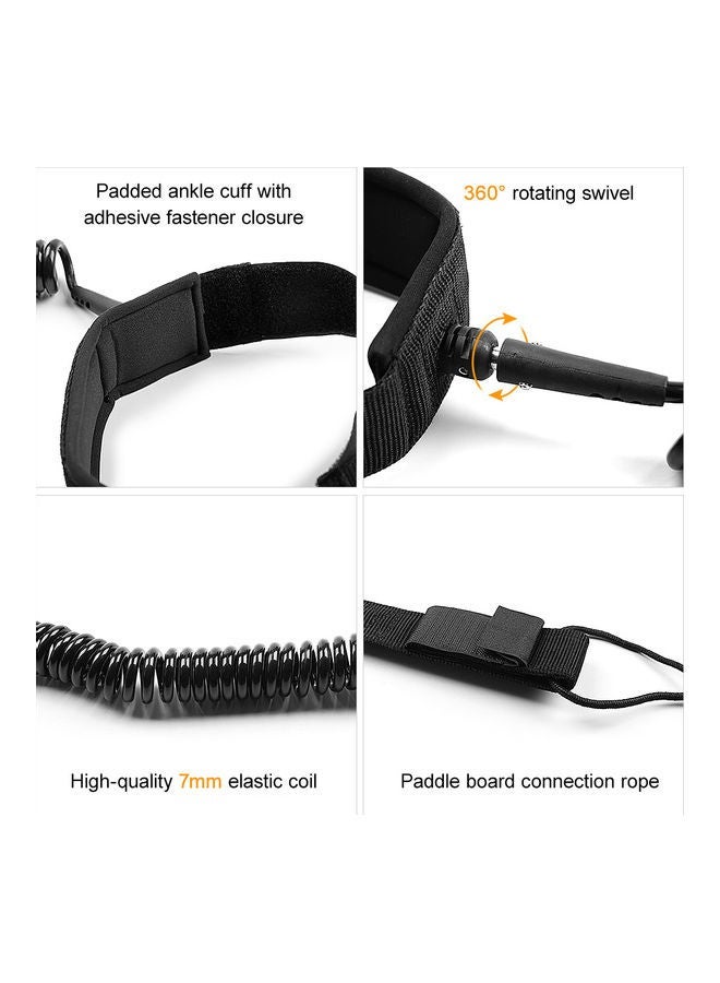 Surfboard Connection Rope with Padded Ankle Cuff 80cm