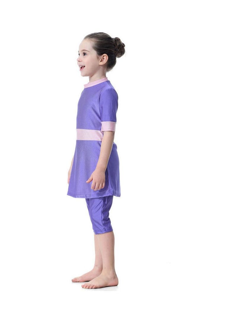 Swimwear Burkini With Pyjama Purple