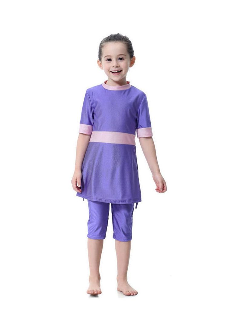 Swimwear Burkini With Pyjama Purple