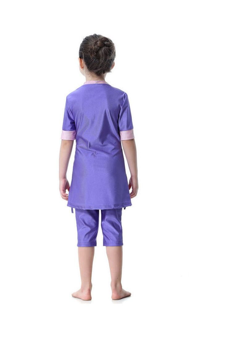 Swimwear Burkini With Pyjama Purple