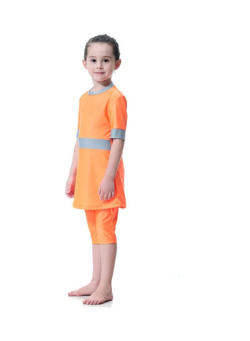 Swimwear Burkini With Pyjama Orange