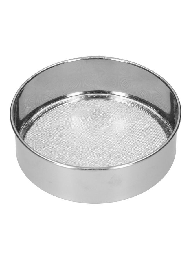 Stainless Steel Flour Sifter Silver