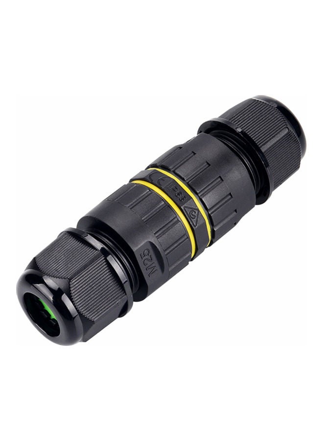 3-Pin Cable Connector Black/Yellow