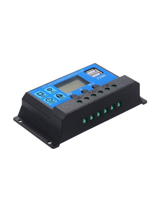 60A Solar Charge Controller Blue/Black