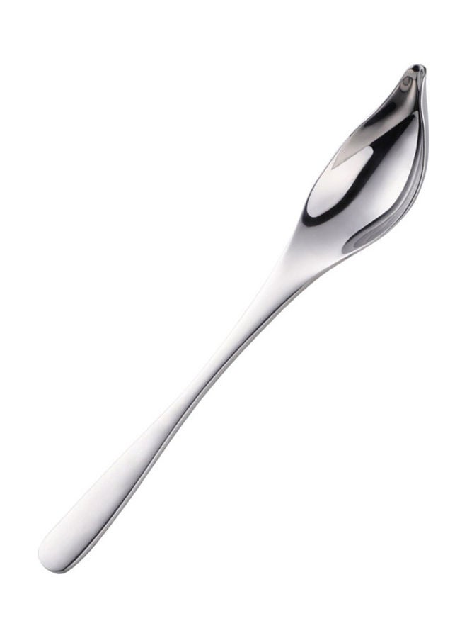 Stainless Steel Long Handle Spoon Silver