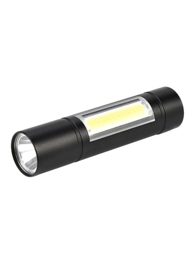 Mini Q5 LED USB Rechargeable Flashlight Torch Lamp Light 3Modes Black