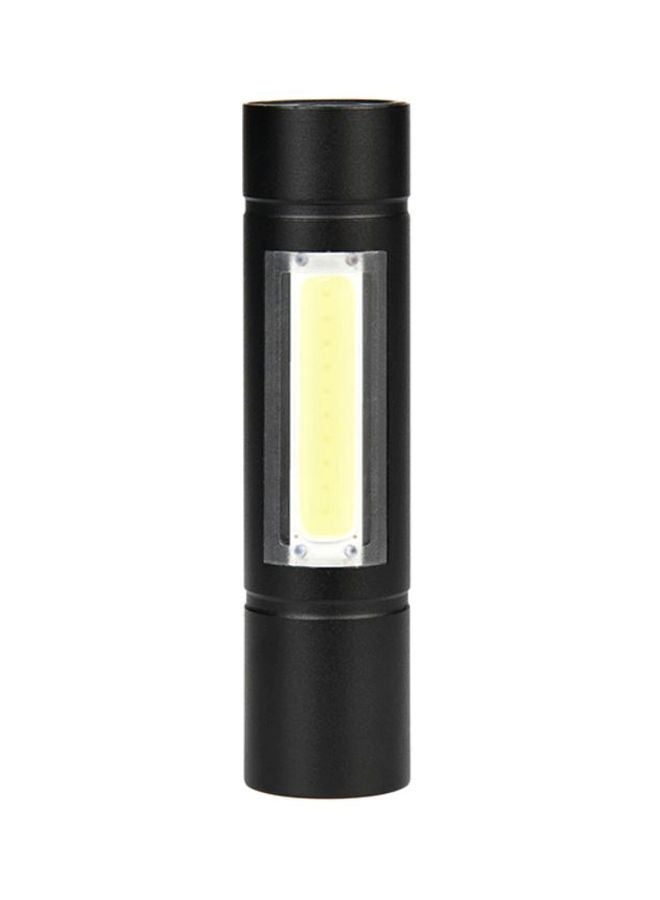 Mini Q5 LED USB Rechargeable Flashlight Torch Lamp Light 3Modes Black