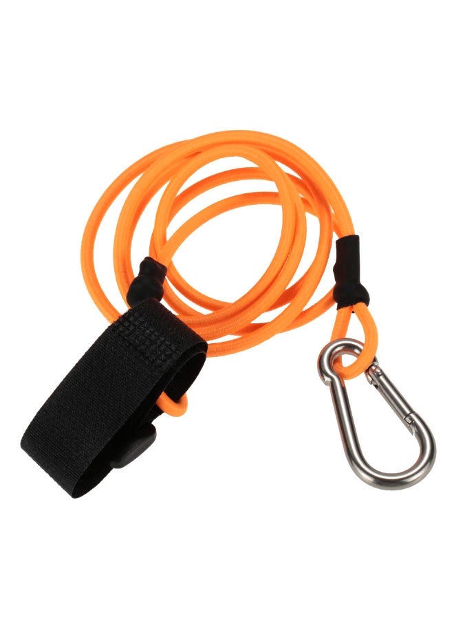 Kayak Canoe Safety Paddle Leash With Carabiner 103cm