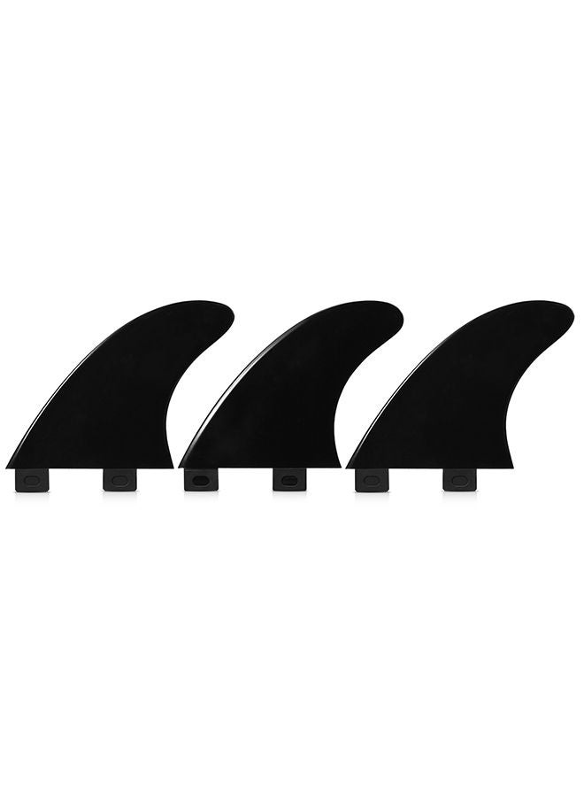 3-Piece Fiberglass Nylon Surf Fins Set