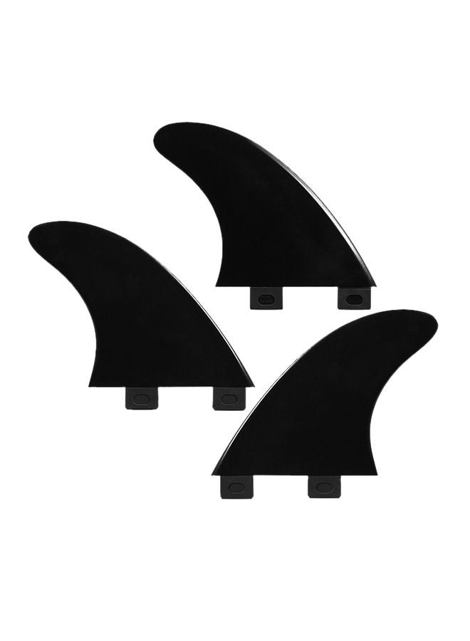 3-Piece Fiberglass Nylon Surf Fins Set