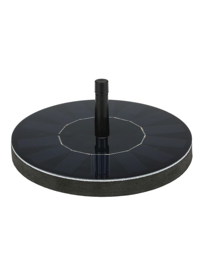 Pool Floating Solar Power Fountain Black