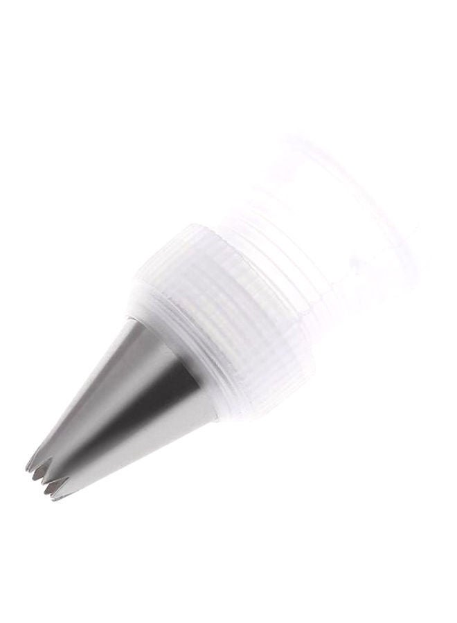 52-Piece Icing Piping Nozzle Set Silver