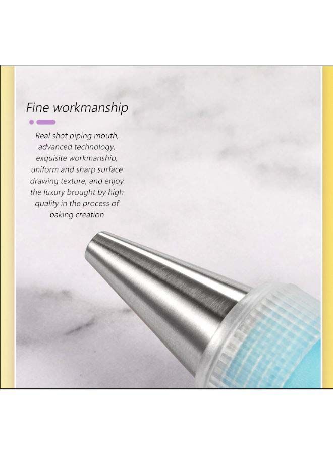 Cake Decorating Piping Nozzle Silver 5cm