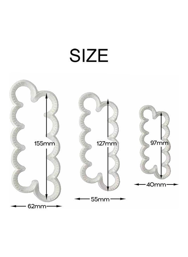 Mould For Carnation Cake Decoraion Silver