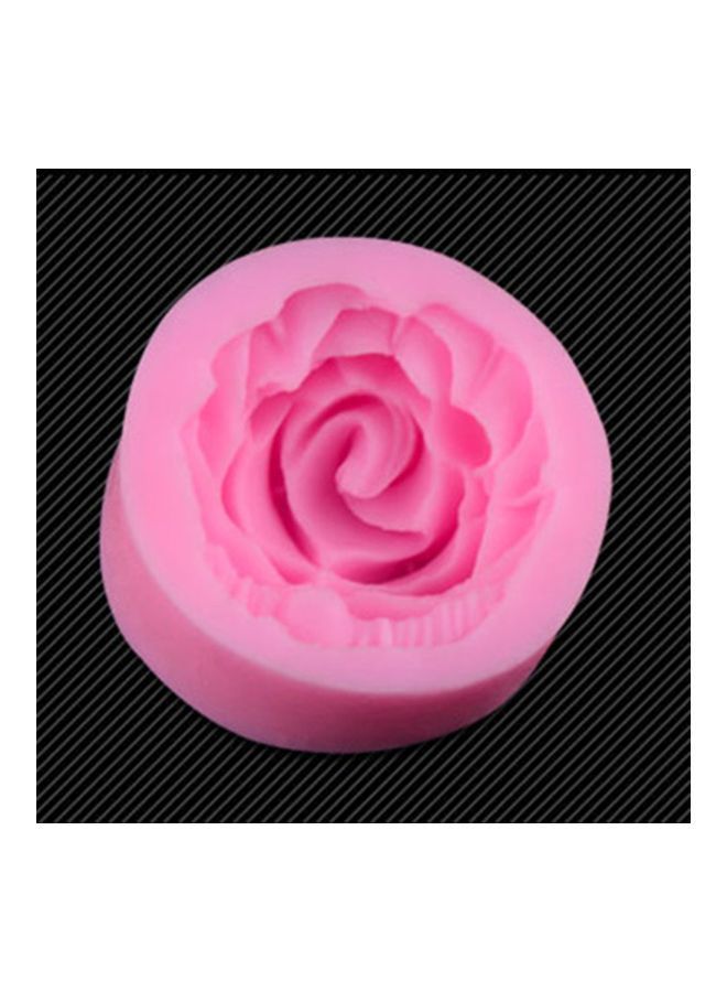 Silicone Fondant Cake Mold Pink 4.8x1.8cm