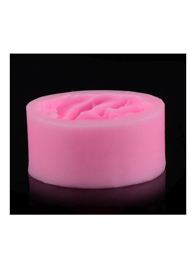 Silicone Fondant Cake Mold Pink 4.8x1.8cm