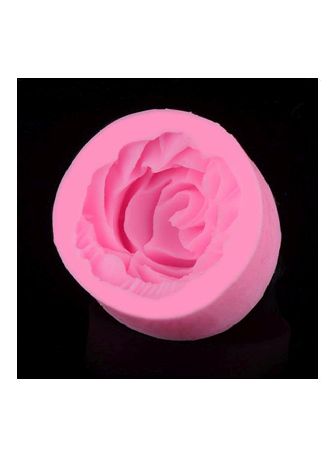 Silicone Fondant Cake Mold Pink 4.8x1.8cm