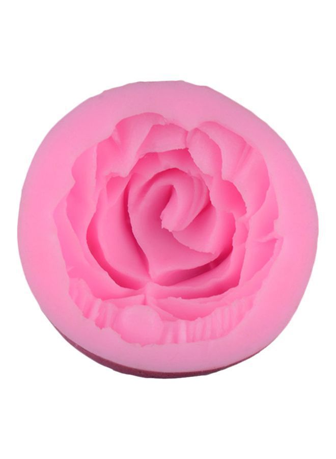 Silicone Fondant Cake Mold Pink 4.8x1.8cm