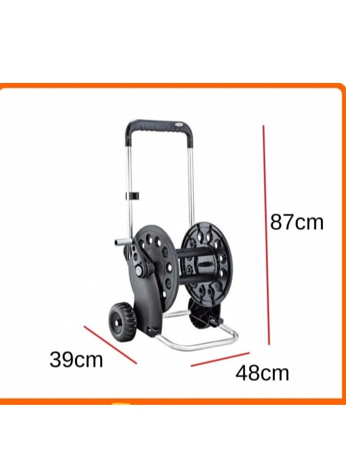 Ecosei sturdy Hose Reel Cart, Black