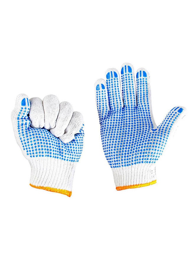 Anti Slip Hand Protective Gloves Blue