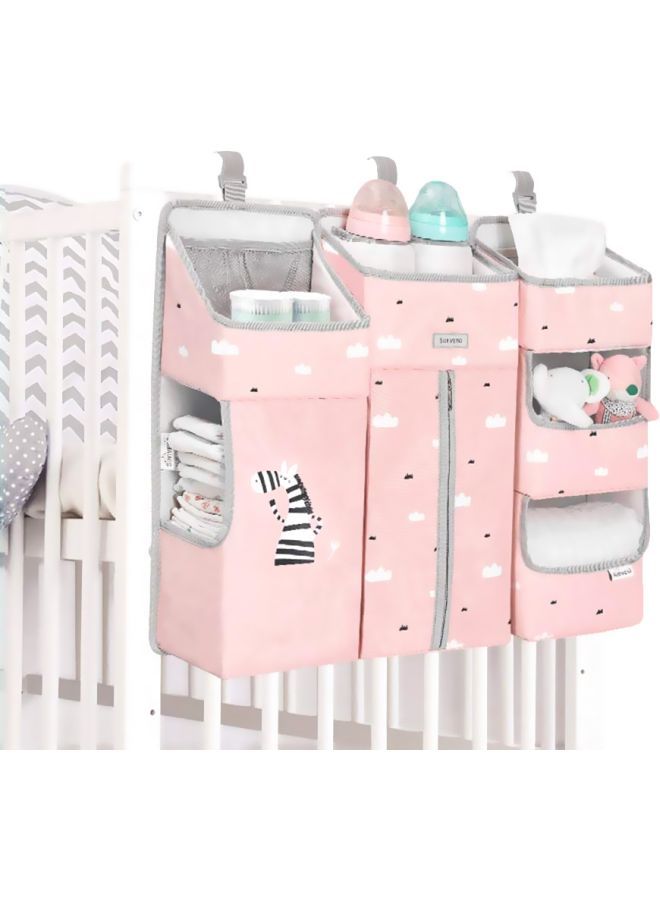 Baby Bedside Portable Crib Organizer