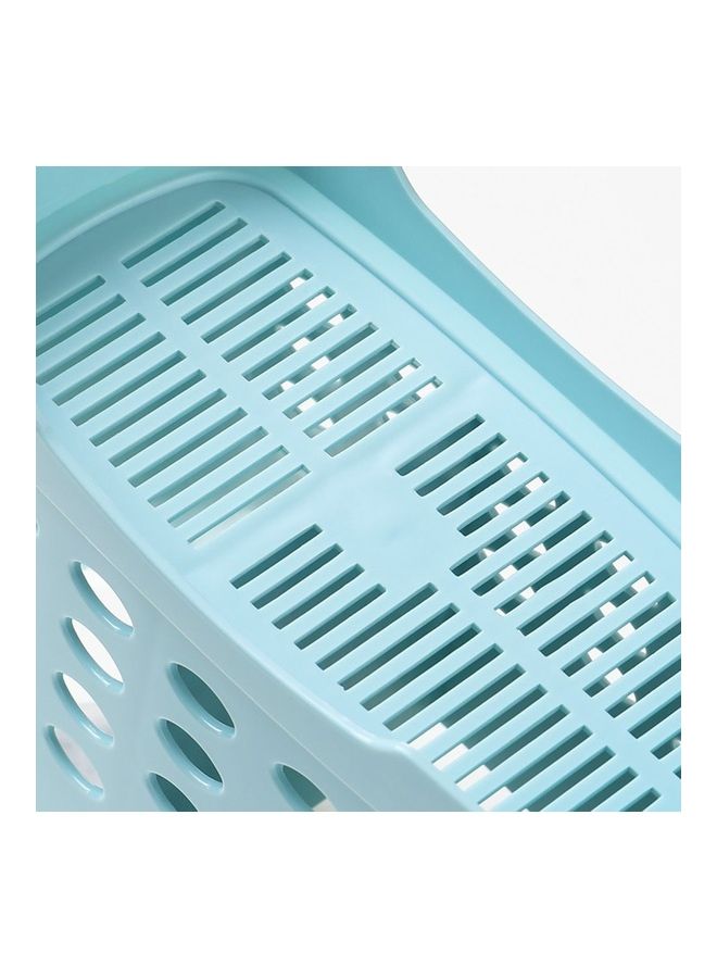Kitchen Drain Chopsticks Cage Blue 16x7.5x13cm