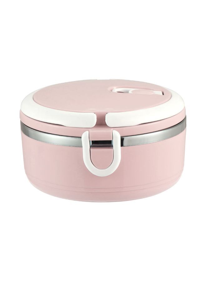 Single Layer Insulated Bento Lunch Box Pink