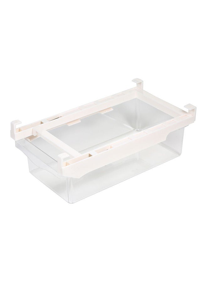 Fridge Drawer Organizer Clear 33x10x19cm