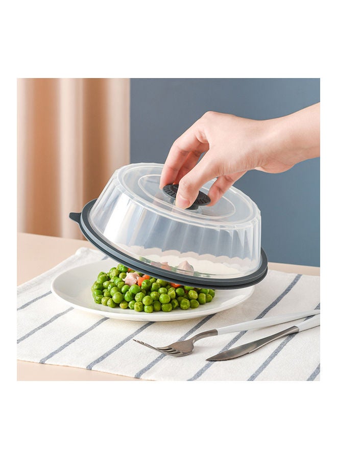 Heat-Resisting Vacuum Sealed Splatter Cover Blue/Clear