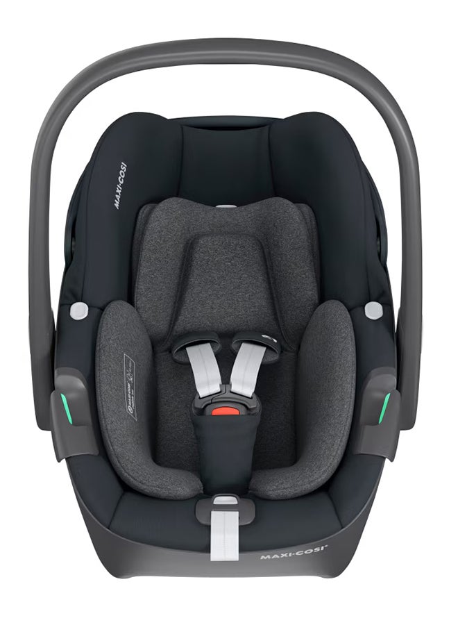 Pebble 360 i-Size, Infant Car Seat, G-Cell Side Impact Protection, 0 - 15 Months, Essential Graphite, 2 Year Warranty