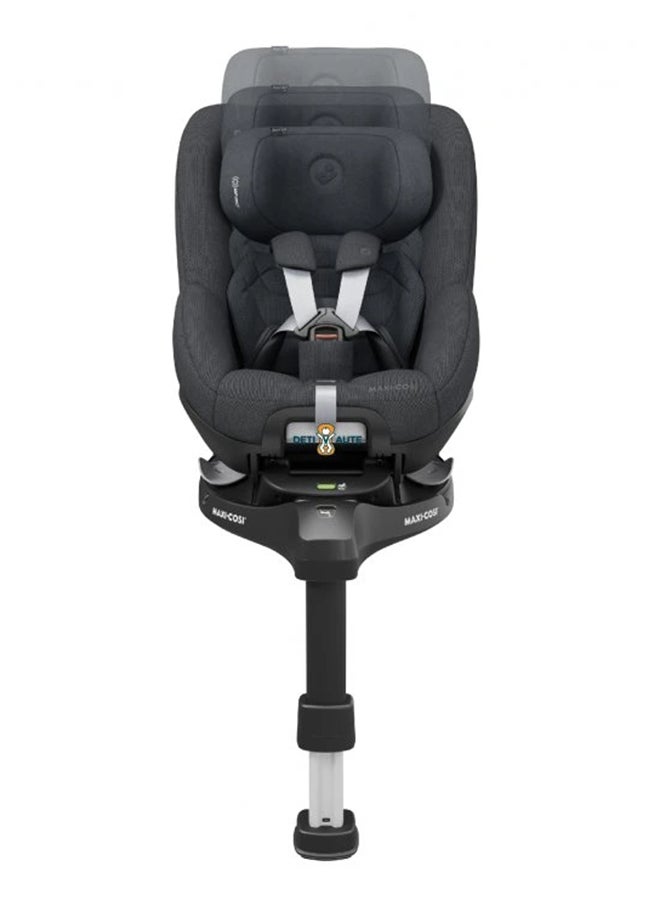 Pearl 360 Pro Infant Car Seat, 360 Swivel, G-CELL Side Impact Protection, One-Hand Rotation, ClimaFlow, 3 Months To 4 Years, Authentic Graphite, 2 Year Warranty