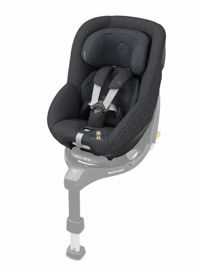 Pearl 360 Pro Infant Car Seat, 360 Swivel, G-CELL Side Impact Protection, One-Hand Rotation, ClimaFlow, 3 Months To 4 Years, Authentic Graphite, 2 Year Warranty