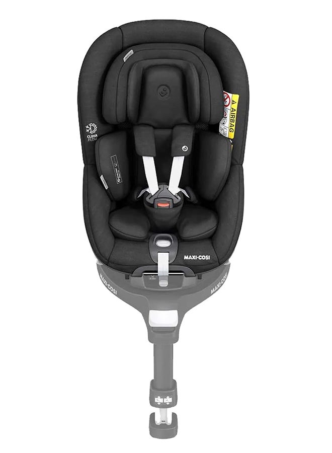 Pearl 360 Pro Infant Car Seat, 360 Swivel, G - Cell Side Impact Protection, One - Hand Rotation, Climaflow, 3 Months To 4 Years, Authentic Black