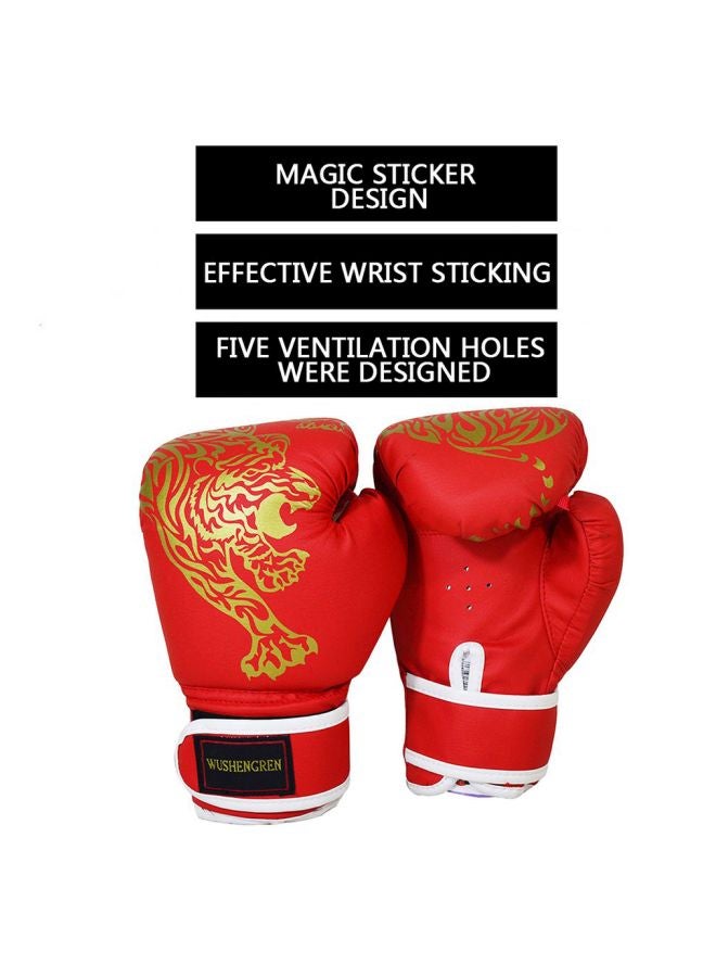 Pair Of Printed Boxing Gloves 25x15x6cm