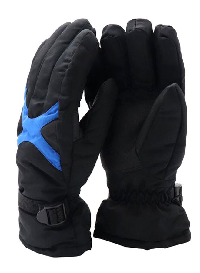 Pair Of Hard Knuckle Full Finger Gloves 27.5 x 13.5cm