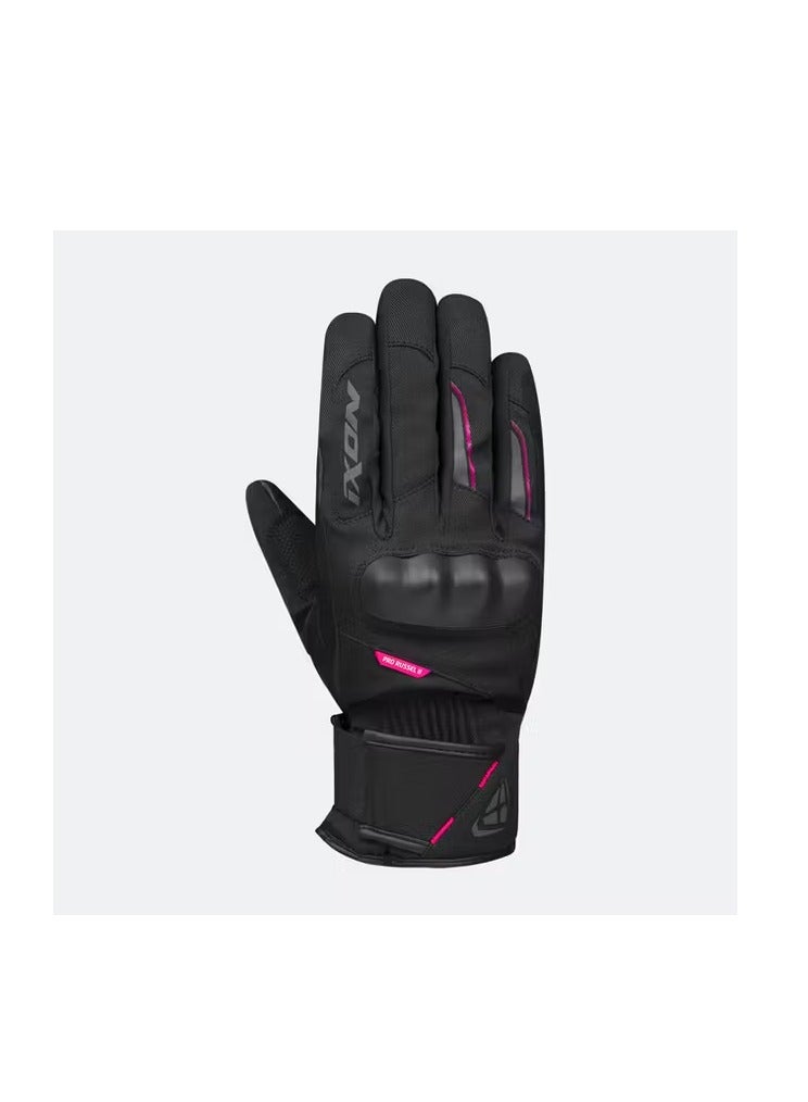 IXON Pro Russel 2 L MC Gloves Black-Fuchsia