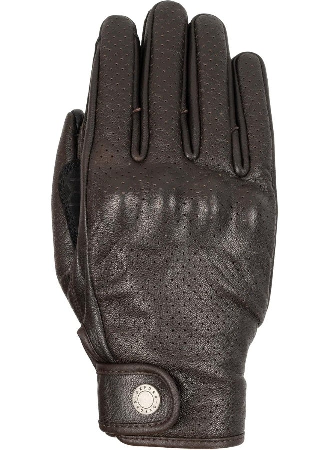 Henlow Air Women'S Motorcycle Glove, Brown, Xl