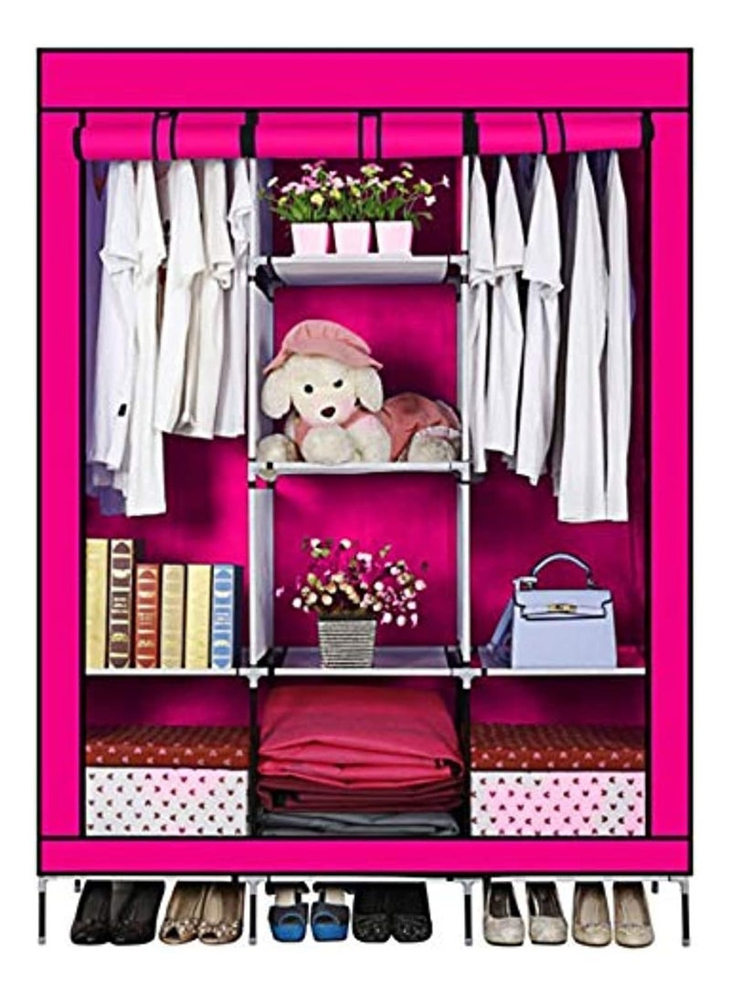 Non Woven Fabric Cloth Cabinet/Storage Organizer with Cover