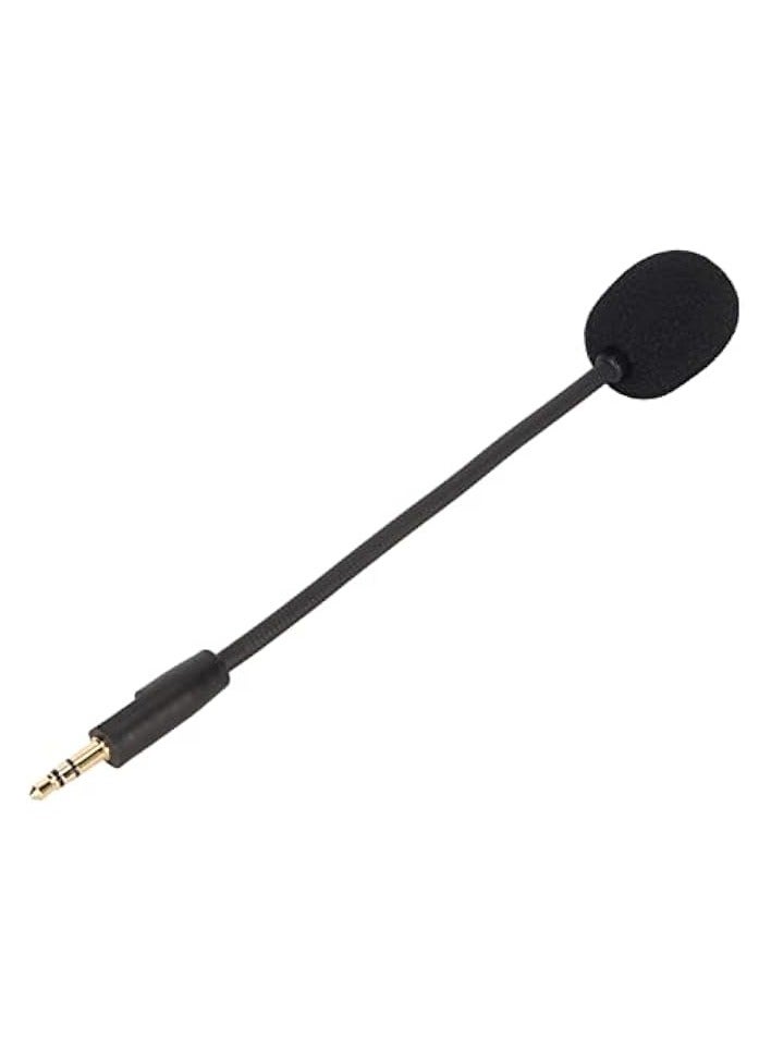 3.5mm Microphone Detachable Gaming Microphone Boom for , Noise Reduced Game Microphone with Removable Mic