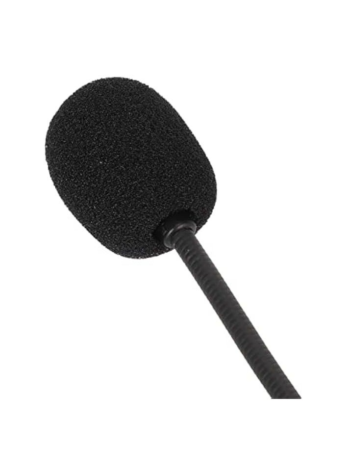 3.5mm Microphone Detachable Gaming Microphone Boom for , Noise Reduced Game Microphone with Removable Mic