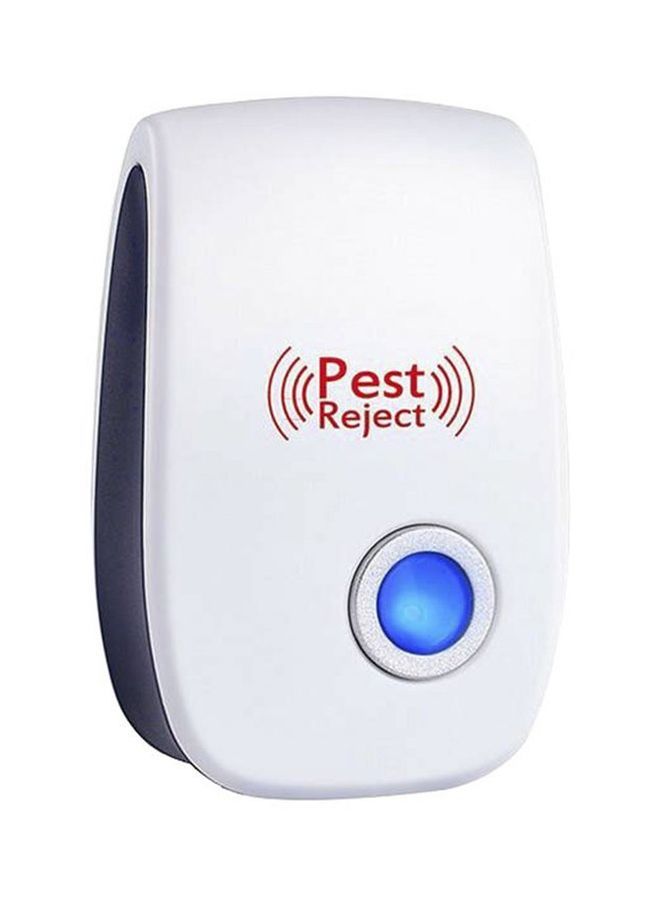 Electronic Pest Reject Mosquito Repeller White/Grey/Blue 140x60x100mm